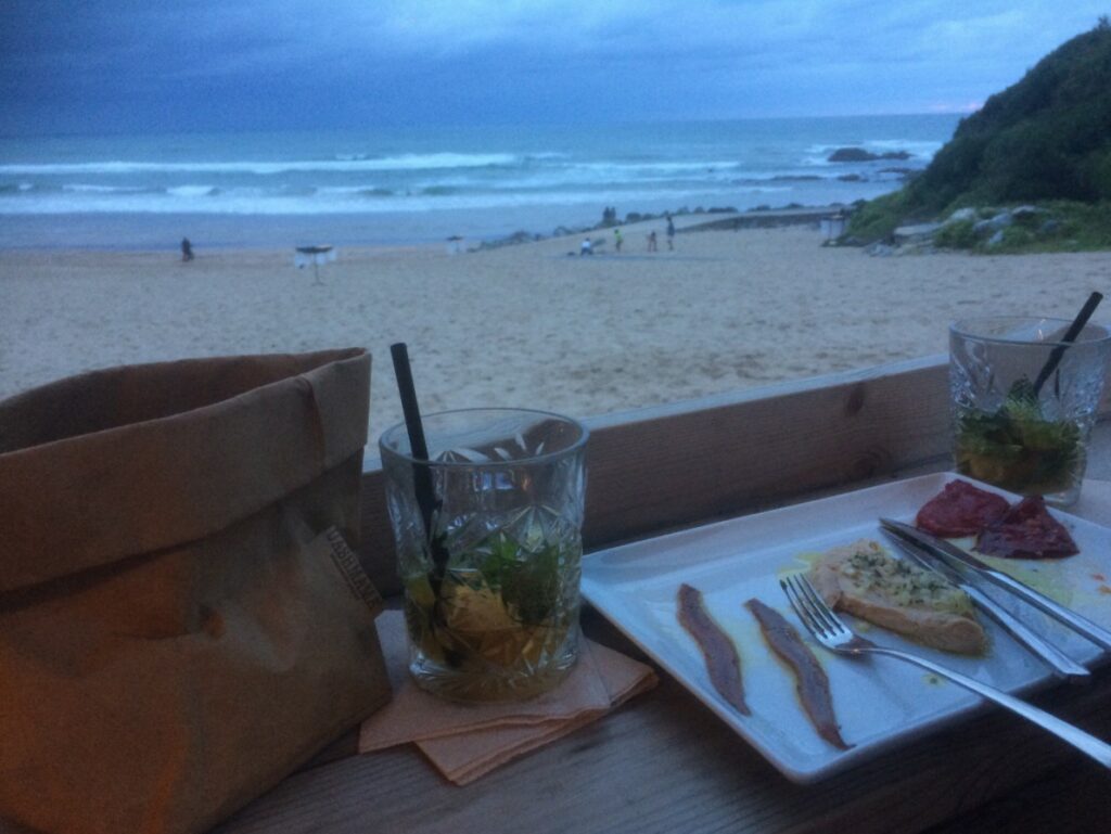 MILADY BEACH Restaurant Bord De Plage Vue Mer Biarritz Diner