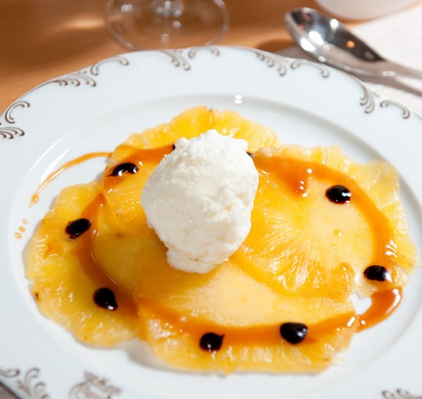 MILADY BEACH Restaurant Bord De Plage Vue Mer Biarritz Carpaccio Dananas
